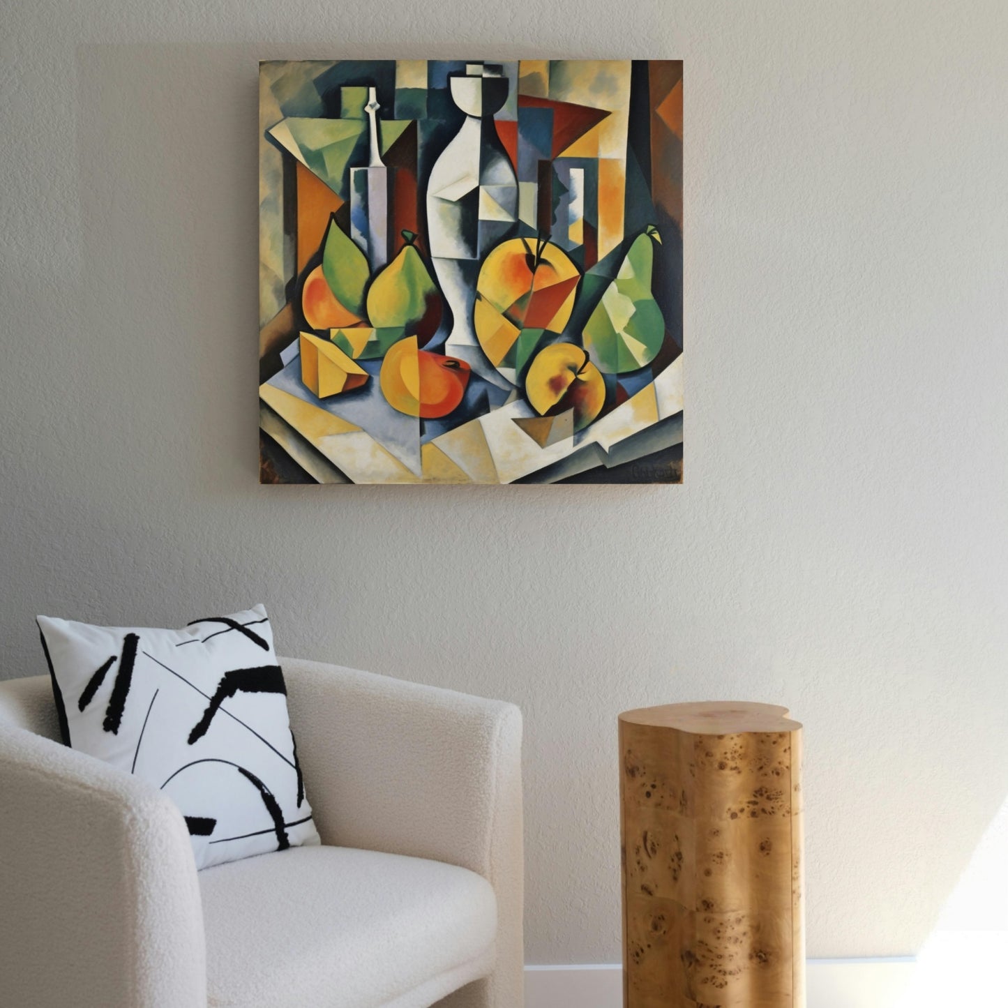 Abstract Vase Canvas Wall Art