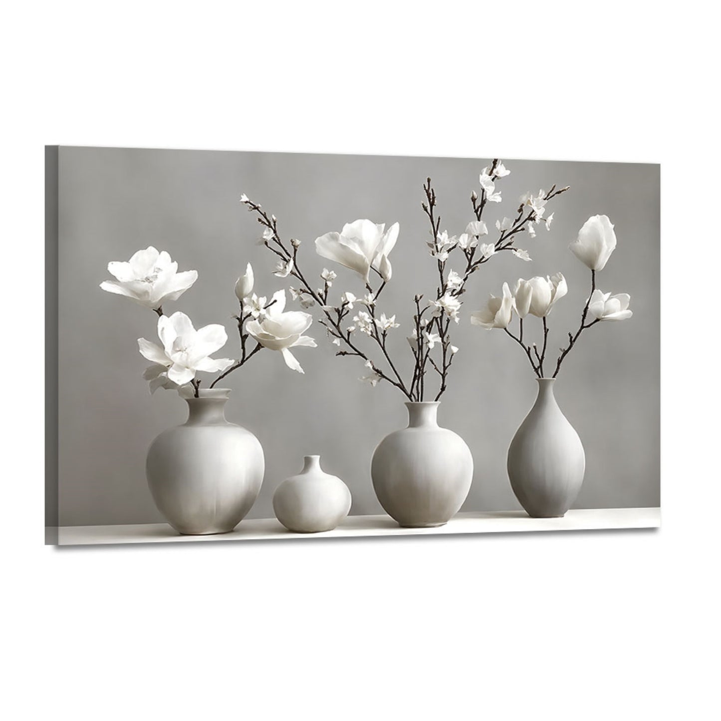 Botanical-White-Flower-Canvas-Ready-to-Hang-Canvas-Wall-Art-1