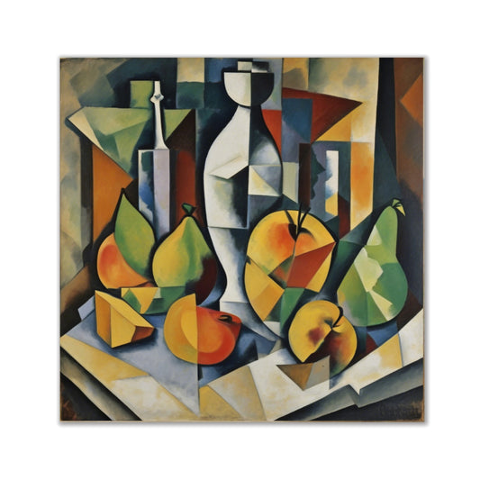 Abstract Vase Canvas Wall Art