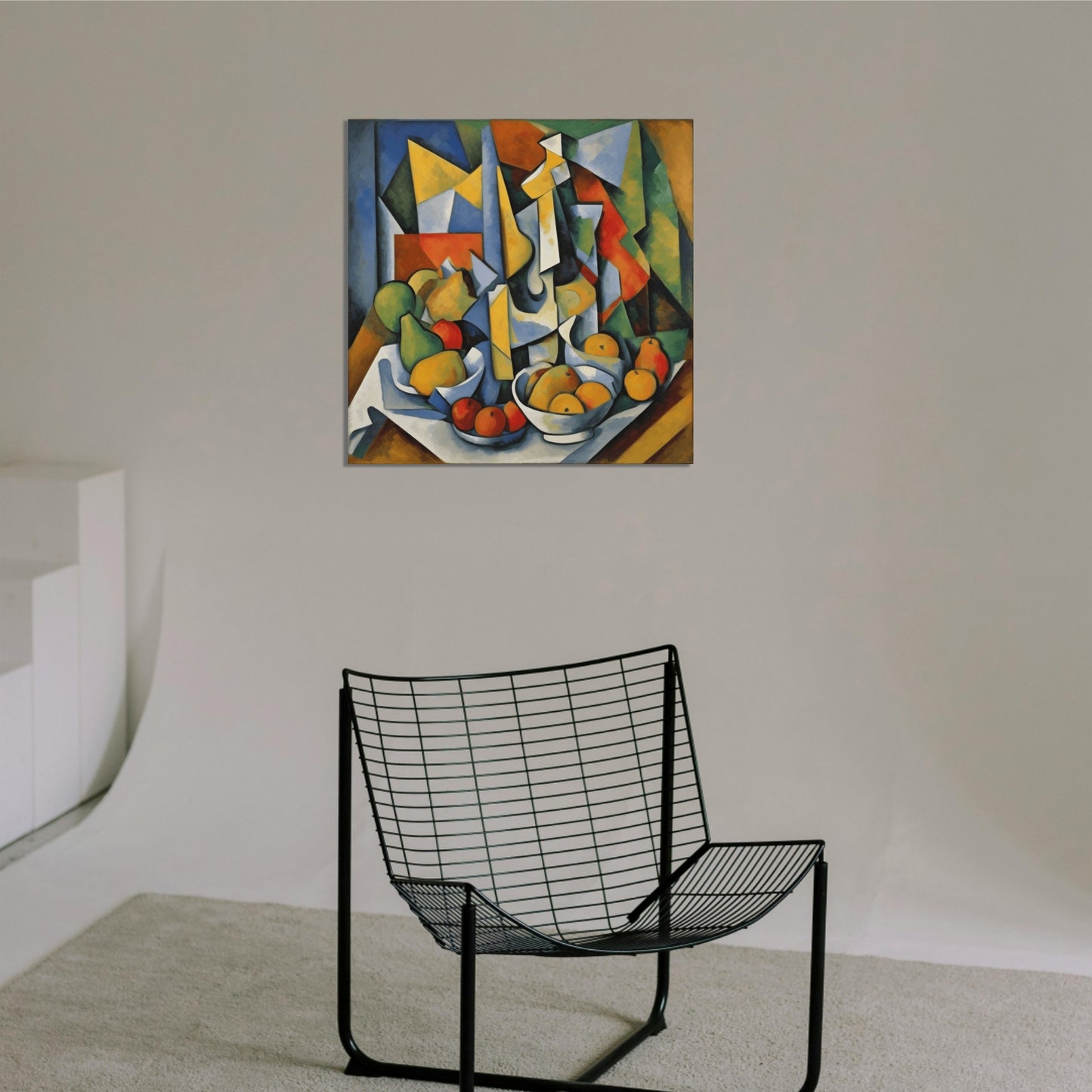 Abstract Vase Canvas Wall Art
