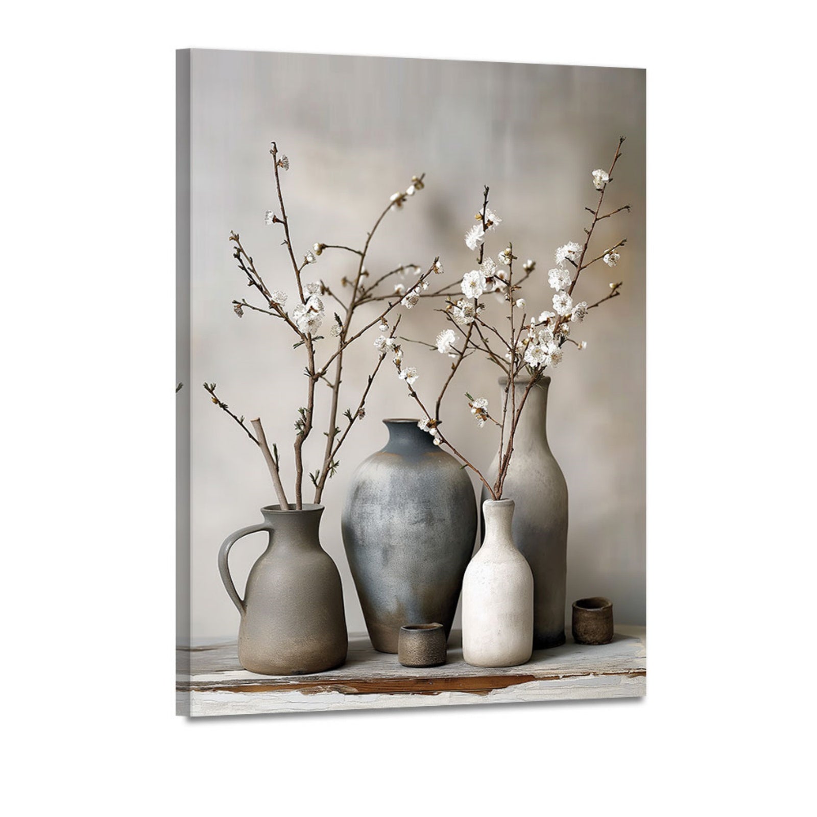 Botanical-Plum-Blossom-Ready-to-Hang-Canvas-Wall-Art-1