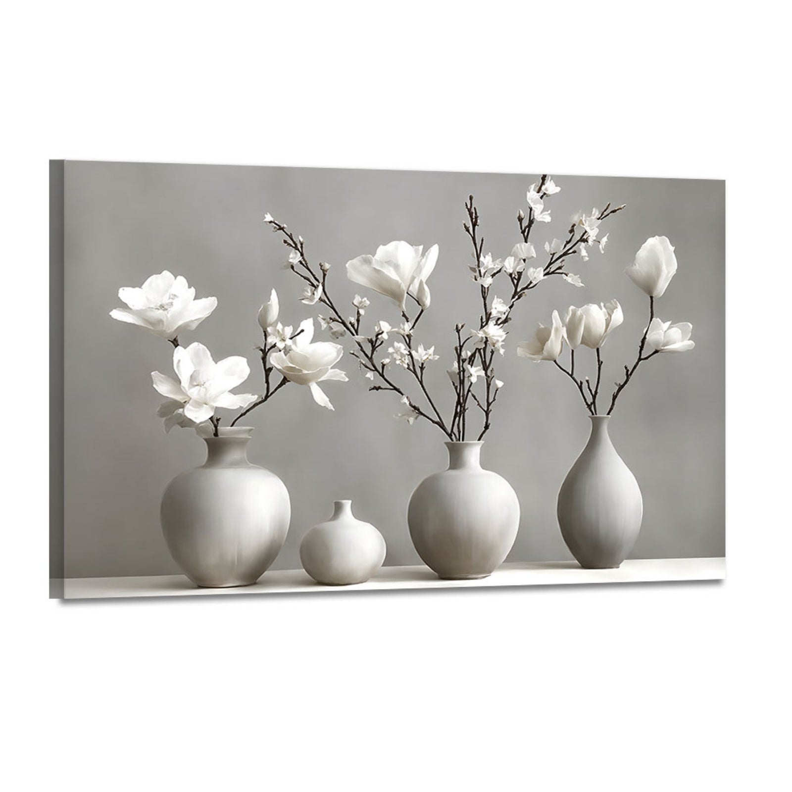 Botanical-White-Flower-Canvas-Ready-to-Hang-Canvas-Wall-Art-1