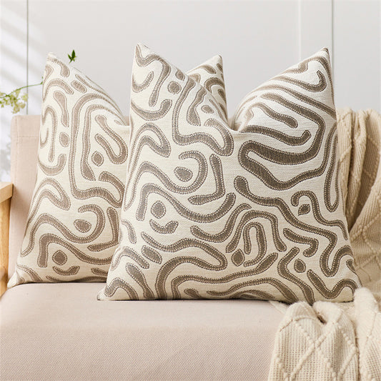 Chenille-Jacquard-Camouflage-Moire-Pattern-Throw-Pillow-Cover-1