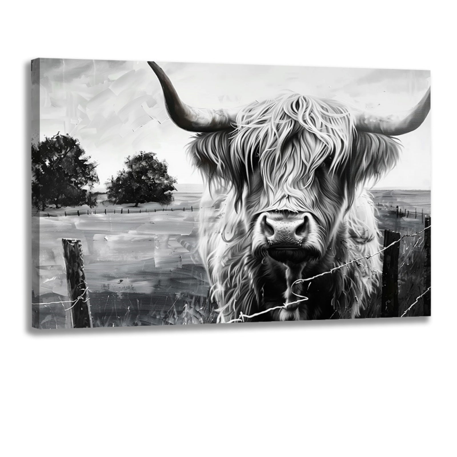 Farm-Cow-Ready-to-Hang-Canvas-Wall-Art-2
